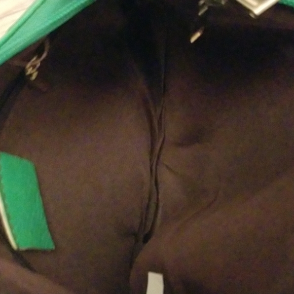 Kelly Green Crossbody Pop Of Color Cruelty Free Vegan Bag - Picture 5 of 5